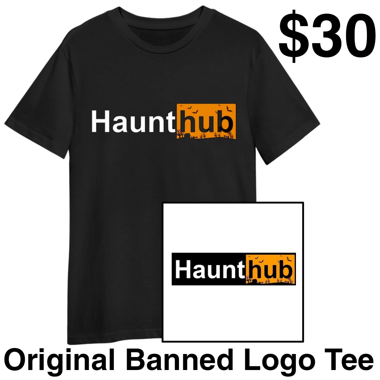 Classic Haunthub Shirt - Short Sleeve