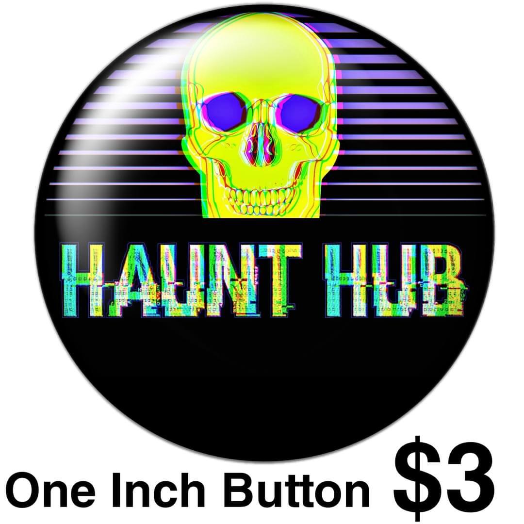 Retro Haunthub Button - 1 inch